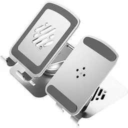 Підставка для смартфона Blueo Rotary Folding Silver (P012-SLR) [129084] - мініатюра 3