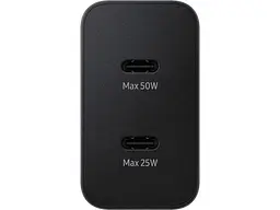 Мережевий зарядний пристрій Samsung EP-T5020X 50 W Type-C to Type-C cable Black (EP-T5020XBE) - мініатюра 2