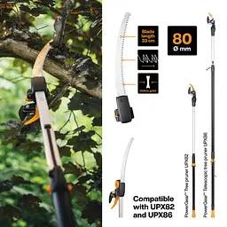 Пила-насадка для висоторізів Fiskars UPX86, UPX82 1023633 - мініатюра 2