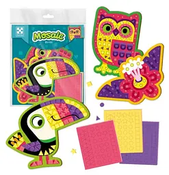 Набір для творчості Vladi Toys м’яка мозаїка Птахи (українською)