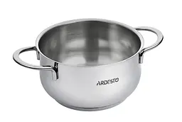Каструля Ardesto зі скляною кришкою Black Mars 3л нержавіюча сталь kuh0014692 - мініатюра 4