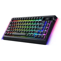 Клавіатура Razer BlackWidow V4 PRO Orange Switch Wireless/Bluetooth/USB UA Black (RZ03-05130100-R3M1) - мініатюра 3