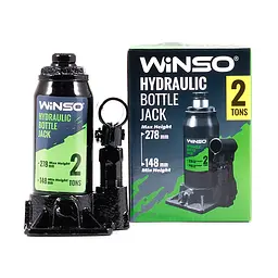 Домкрат гідравлічний пляшковий Winso 2 т 148-278 мм (170200) - мініатюра 2
