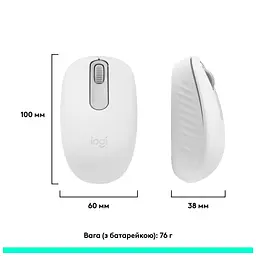 Мишка Logitech M196 Bluetooth Off-White (910-007460) - мініатюра 12