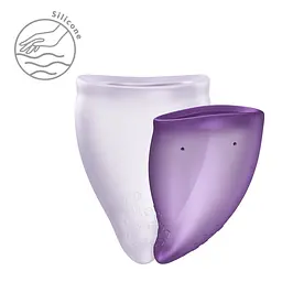 Набір менструальних чаш Fun Factory FUN CUP EXPLORE KIT, 2 шт - мініатюра 4