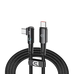 Дата кабель USB-C to USB-C 1.2m 90-degree 100W black Armorstandart (ARM75870)