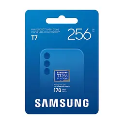 Карта пам'яті Samsung 256GB microSDXC class 10 UHS-I U3 V30 A2 T7 (MB-MB256T/WW) - мініатюра 4