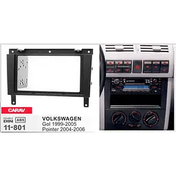 Перехідна рамка Volkswagen Pointer Carav 11-801 - мініатюра 4