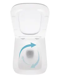 Набір Qtap Nest 4 в 1 підвісний унітаз Crow Ultra Quiet 520x360x290 + комплект інсталяції QT05335172W48193 - мініатюра 6