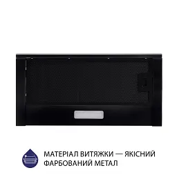 Витяжка телескопічна Minola HTLS 6634 BLF 1000 LED GLASS - мініатюра 2