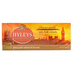 Чай Hyleys English aristocratic 50 г (25 шт. x 2 г) - мініатюра 3