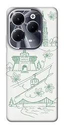 TPU чохол Demsky Heart of Kyiv для Infinix Hot 40