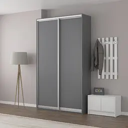 Шафа-купе Idea серія 5 140 x 60 x 210 см Антрацит