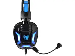 Гарнітура Sades SA-702 Element Black/Blue (SA702BL) - мініатюра 4