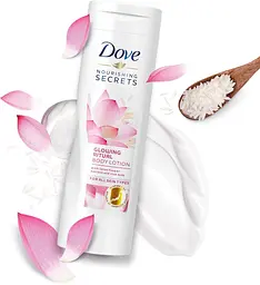 Лосьйон для тіла Dove Сяйво з екстрактом квітки лотоса та рисовим молочком 250 мл - мініатюра 5