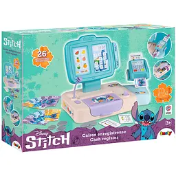 Каса супермаркету Smoby Toys Дісней Стіч 29x16x22 см (7600350119) - мініатюра 3