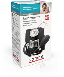 Тонометр механічний Gamma 800К із вбудованим стетоскопом - мініатюра 3