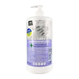 Антисептик для рук спиртовий Solo Sterile (0.9 кг) з дозатором