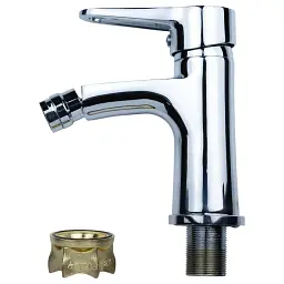 Змішувач HK Ø35 для біде на гайці AQUATICA HK-1F130C (9732500) - мініатюра 2