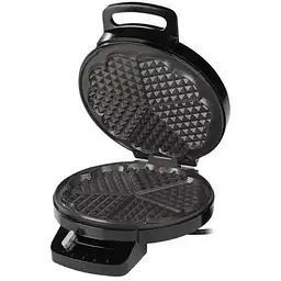 Вафельниця кругла з регулюванням Silver Crest Waffle maker 1200W Germany Heart Shape Silver Crest SWE 1200 C3 - мініатюра 2