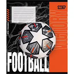 Набір зошитів Yes Football energy 18 аркушів у лінію 25 шт. (768797) - мініатюра 3