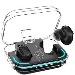 Bluetooth-гарнітура SkyDolphin TWS SL27 Black (SDBTE-000192) - мініатюра 2