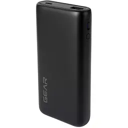 Батарея універсальна GEAR 20000mAh, PD/70W, black (DL203C)