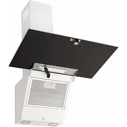 Витяжка похила Eleyus CRISTAL 700 LED 60 WH - мініатюра 5