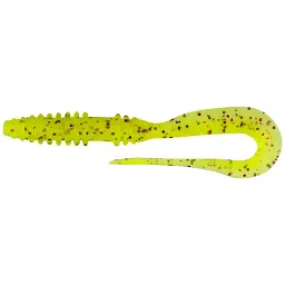 Силікон Keitech Mad Wag Mini 2.5" PAL#01 Chartreuse Red Flk (12 шт/уп)