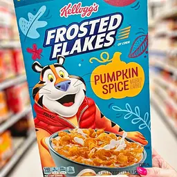 Хлопья Kellogg's Frosted Flakes Pumpkin Spice 484g - миниатюра 6