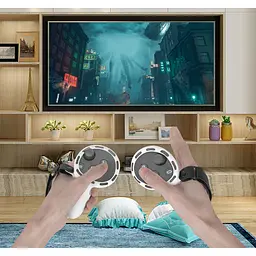 Чохол на контролери DK Silicone Controller Protective Case для Meta Quest 3/Quest 3S White [139307] - мініатюра 9