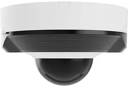 IP-камера Ajax дротова DomeCam Mini 8 Мп 4мм PoE True WDR IP 65 ІЧ 30м аудіо кут огляду 75° до 85° мінікупольна біла - мініатюра 2