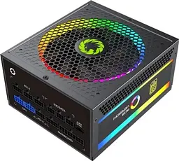 Блок живлення 1050 Вт, RGB 1050 PRO, Black, модульний GameMax teh0028921 - мініатюра 2
