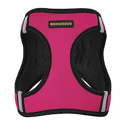 Шлея для собак Bronzedog Sport Vest S 20х16х3 см рожева - мініатюра 3