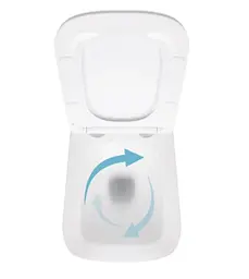 Набір Nest 4 в 1 Qtap підвісний унітаз Crow Ultra Quiet 520x360x290 + комплект інсталяції QT05335172W48205 - мініатюра 6