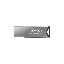 USB флеш накопичувач ADATA 64GB AUV 250 Black USB 2.0 (AUV250-64G-RBK) - мініатюра 3