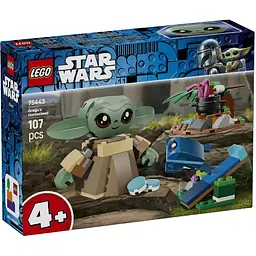 Конструктор LEGO Star Wars Сімейний будинок Ґроґу 107 деталей (75443)