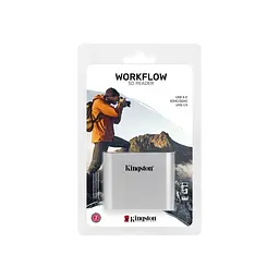 Зчитувач флеш-карт Kingston Workflow Dual-Slot SDHC/SDXC UHS-II (WFS-SD) - мініатюра 2