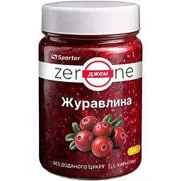 Джем Sporter Zero One Ягідний Журавлина 300 г
