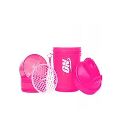 Шейкер Smart (3-х компонентний) 600 мл, рожевий Optimum Nutrition fit0025883 - мініатюра 2