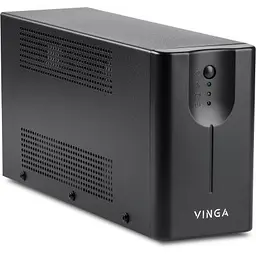 Пристрій безперебійного живлення Vinga LED 1500VA metal case (VPE-1500M) - мініатюра 2