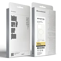 Чохол до мобільного телефона Armorstandart Mystiq MagCase Apple iPhone 16 Pro White (ARM91583) - мініатюра 3