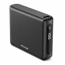 Power Bank 20000 mAh Rixus RXPB25 Compact Digital Display Black - мініатюра 3