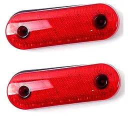 LED Габарит Thoc Auto 115 х 40 мм 12/24V 24 діодів Червоний (ТН-2423) 2 шт.