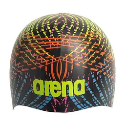 Шапочка для плавання Arena Poolish Moulded Black/Orange (1097-1E774-240 UNI) - мініатюра 2