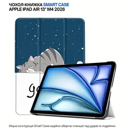 Чохол до планшета BeCover Smart Case Apple iPad Air 13" M4 2026 Good Night (715308) - мініатюра 5