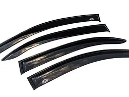 Дефлектори вікон для Kia Cerato 2003-2009 Скотч 3M Voron Glass - мініатюра 7