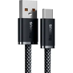 Кабель Baseus Dynamic Series USB-A to USB-C 100W 1m Slate Gray (CALD000616) [95490] - мініатюра 2