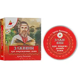 Крем-бальзам Elixir Заживін 10 мл - мініатюра 2