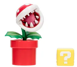 Ігрова фігурка Super Mario Рослина-пірання, з артикуляцією, 10 см (40825i) - мініатюра 2